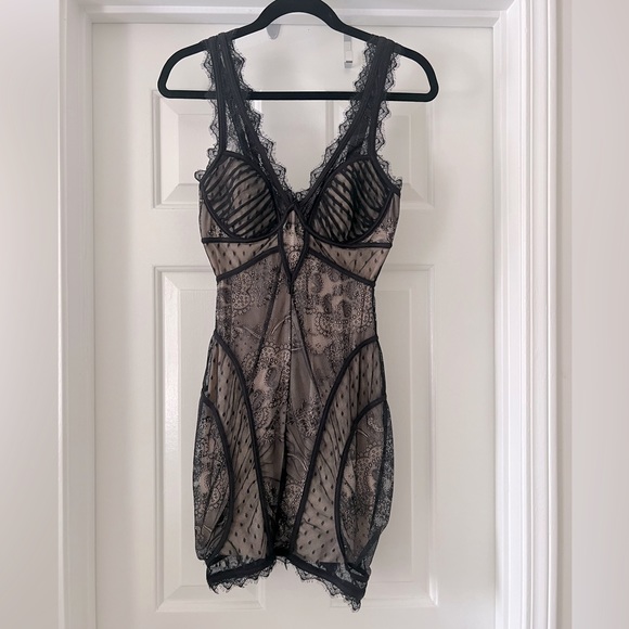 Black Lace Dress - Picture 1 of 3